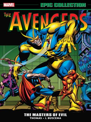 cover image of Avengers Epic Collection: The Masters of Evil